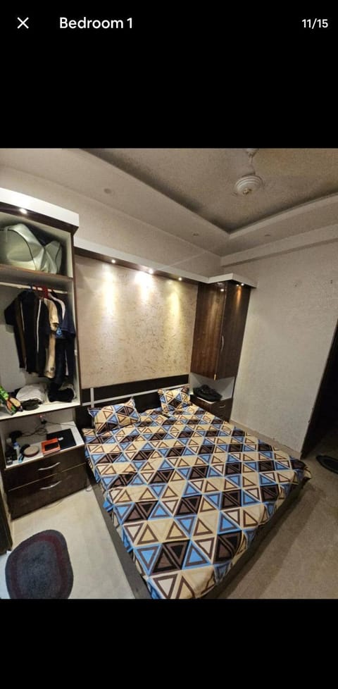 Bed, Photo of the whole room, Bedroom, wardrobe