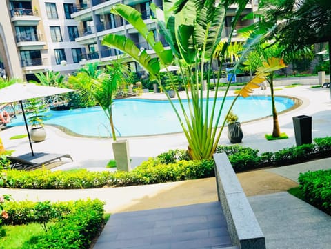 Property building, Garden, Garden view, Pool view