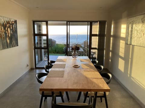 Dining area, Sea view