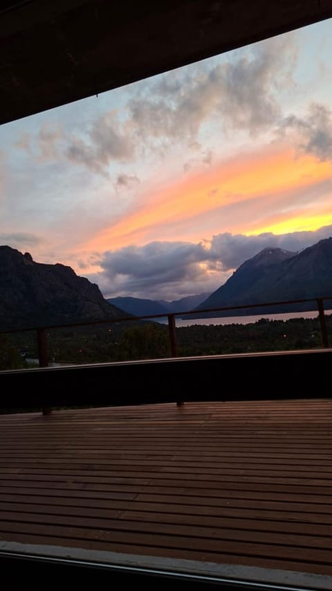 Natural landscape, Lake view, Sunset