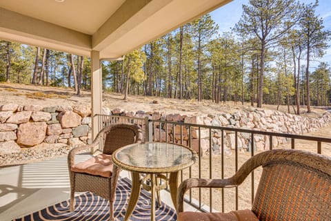 Trail Access On-Site! Wooded Colorado Springs Gem House in Black Forest