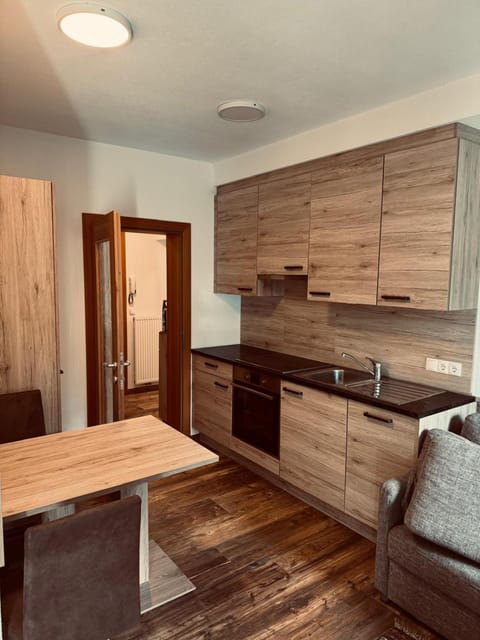 Kitchen or kitchenette, Living room, Dining area, stove