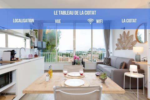 View (from property/room), Living room, Seating area, Dining area