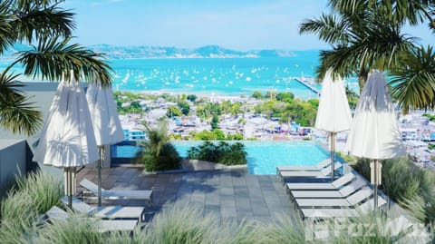 View (from property/room), Sea view, Swimming pool