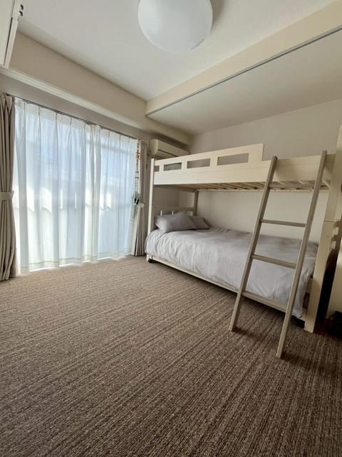 Photo of the whole room, Bedroom, bunk bed