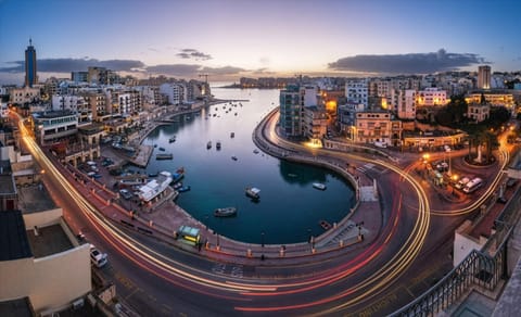 Property building, Nearby landmark, Landmark view, Sunset