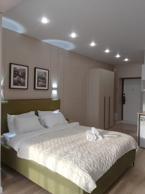 Bed, Photo of the whole room, Bedroom, wardrobe