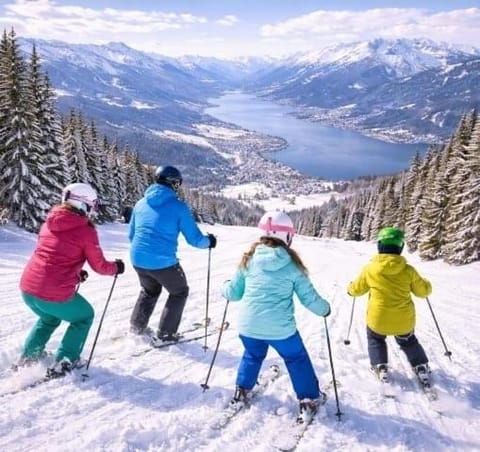 Day, People, Winter, Skiing