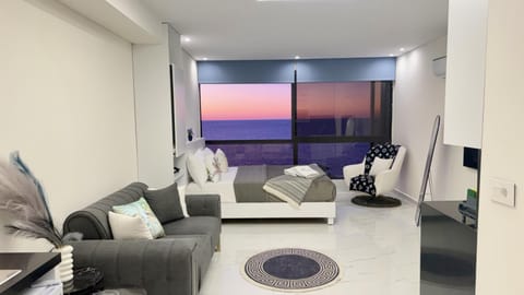 Bed, TV and multimedia, Living room, Bedroom