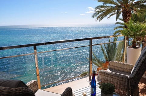 Natural landscape, View (from property/room), Balcony/Terrace, Sea view