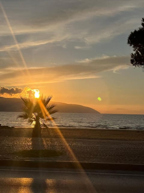 Day, Natural landscape, Beach, Mountain view, Sea view, Sunrise, Sunset