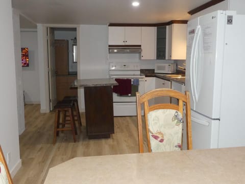 Kitchen or kitchenette, Dining area, oven