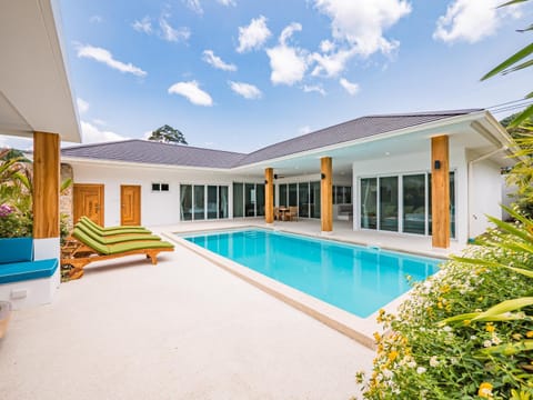 Property building, Patio, Swimming pool