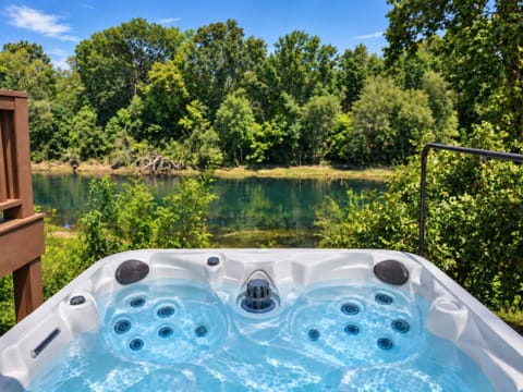 Natural landscape, Hot Tub, River view