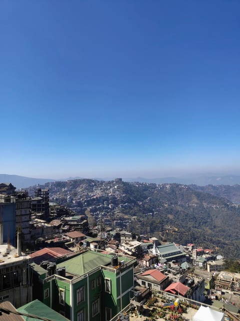 Day, Natural landscape, City view, Mountain view