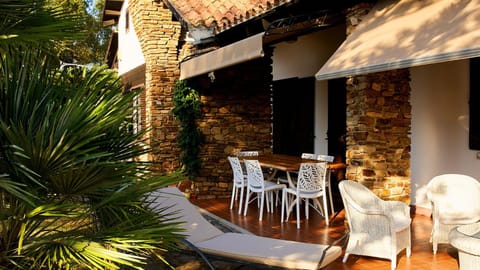 Property building, Patio