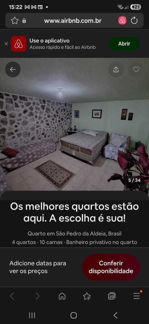 Caminho das Pedras 206 Bed and Breakfast in São Pedro da Aldeia