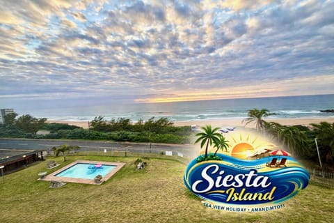 Pool view, Sea view, Swimming pool, Sunrise
