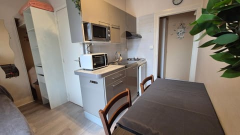 Kitchen or kitchenette, Dining area, oven, stove