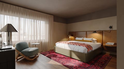 Bed, Bedroom