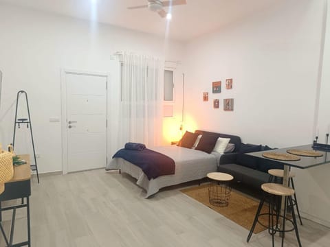 Bed, Living room, Bedroom