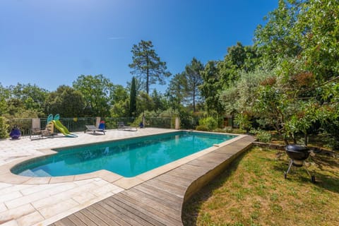 Property building, Living room, Swimming pool