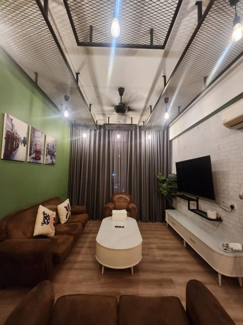 Night, Living room, Photo of the whole room