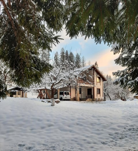 Property building, Day, Natural landscape, Winter