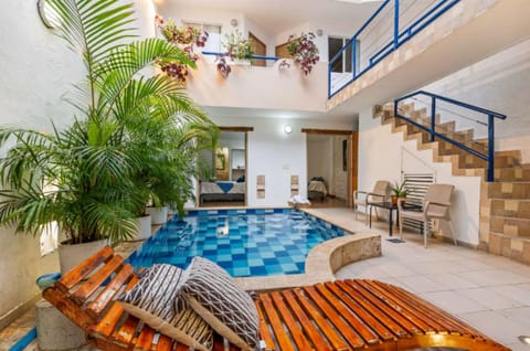 Pool view, Swimming pool, sunbed