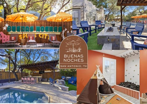 Ultimate Backyard Pool Game Room Kid's Room House in San Antonio