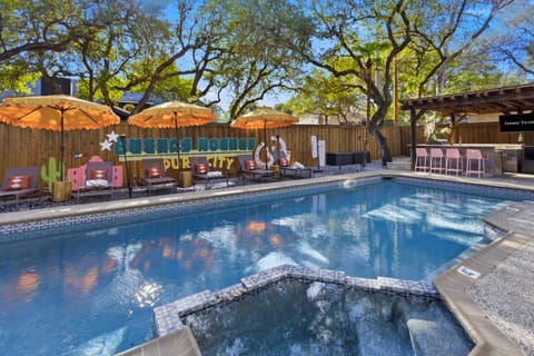 Ultimate Backyard Pool Game Room Kid's Room House in San Antonio