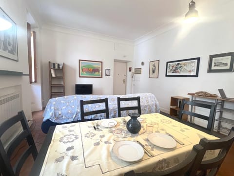 Living room, kitchen