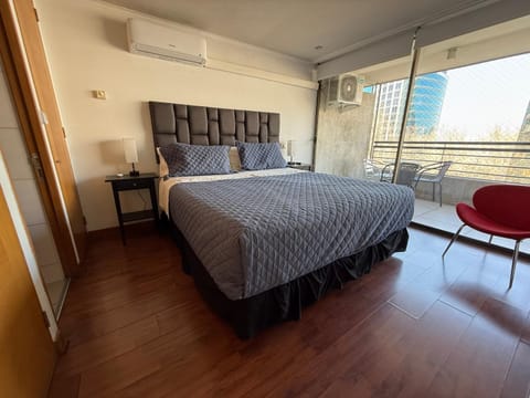 Photo of the whole room, Bedroom, air conditioner