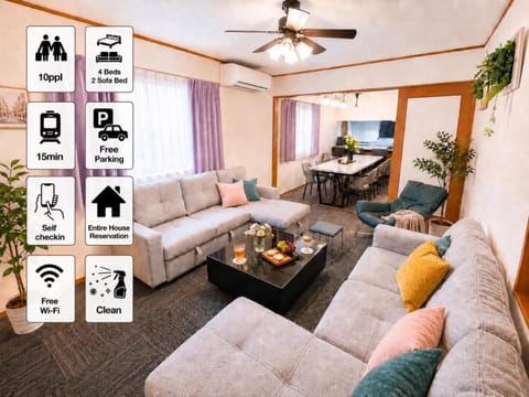 Living room, Dining area