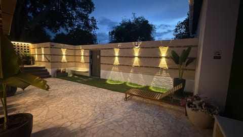 Patio, Night, Garden, Garden, View (from property/room), Balcony/Terrace, Garden view