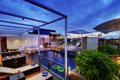 Seating area, Pool view, Swimming pool
