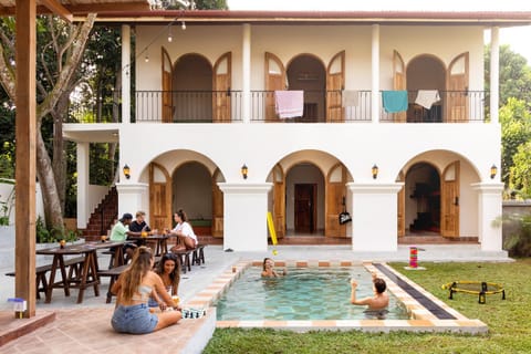 Property building, Garden, Balcony/Terrace, Pool view, Swimming pool