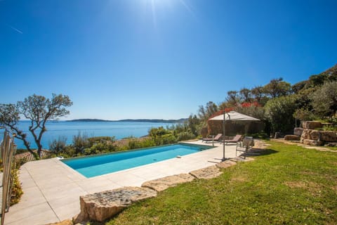 Property building, Living room, Swimming pool