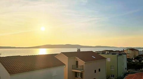 Sea View Apartment with Balcony & Sunset 2 min to Beach Apartment in Šibenik-Knin County, Croatia