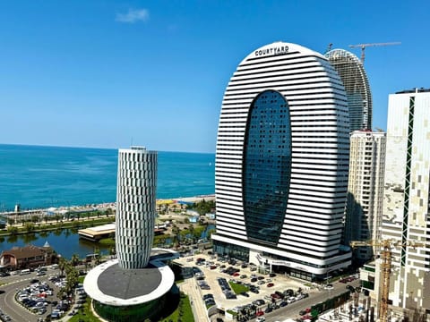 Natural landscape, Bird's eye view, Sea view, Location