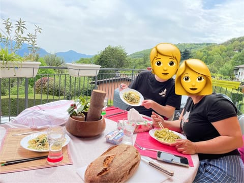 Happy house with terrace lake and mountain view House in Lugano