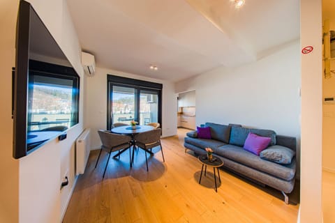 TV and multimedia, Living room, Seating area, Dining area, air conditioner