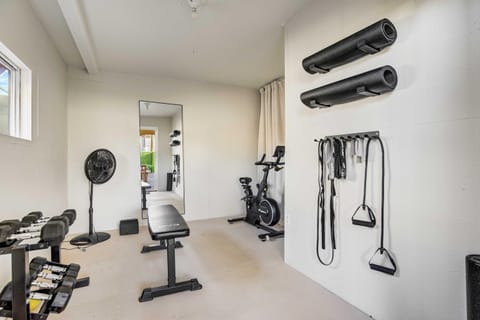 Carson Camp Gym Workstations & Fenced Yard House in Fort Carson