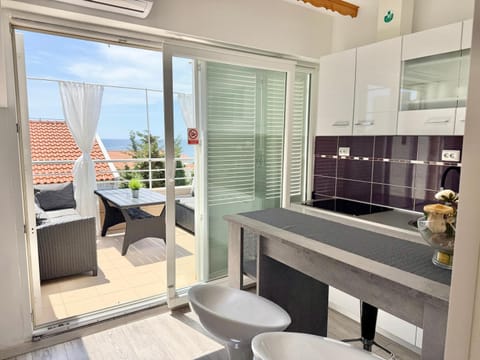 Balcony/Terrace, Dining area, Sea view