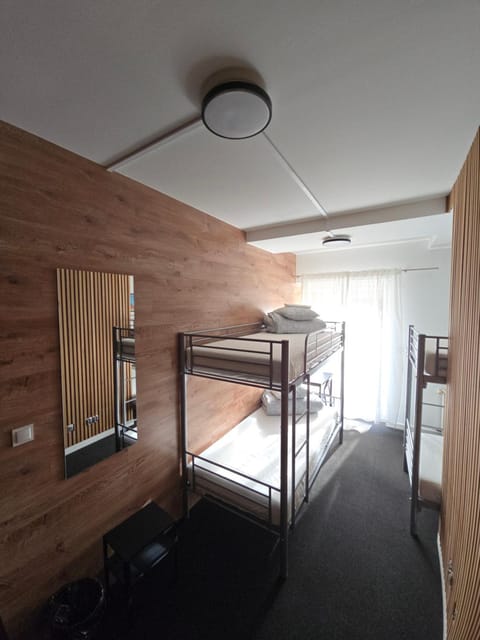 Bed, Photo of the whole room, Bedroom, bunk bed, wardrobe