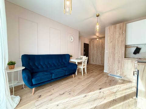 Kitchen or kitchenette, Living room, Seating area