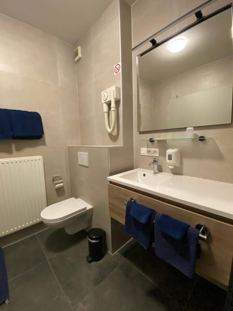 Toilet, Bathroom, towels