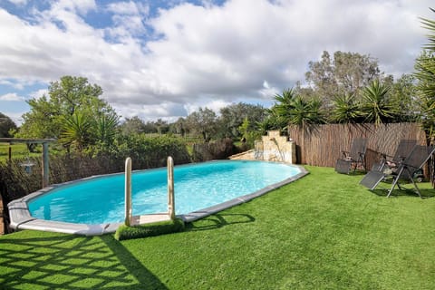 Property building, Living room, Swimming pool