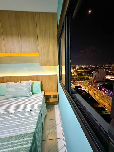 Bed, Night, View (from property/room), Bedroom