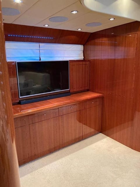 Private Yacht Monaco Docked boat in Quai Louis II